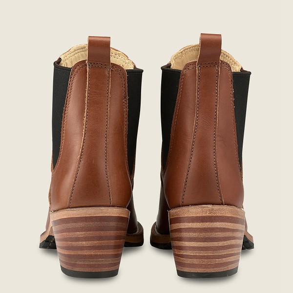 Red Wing Heritage Bot Bayan - Harriet - Heeled Boundary Deri - Kahverengi - 01FTEUYLM